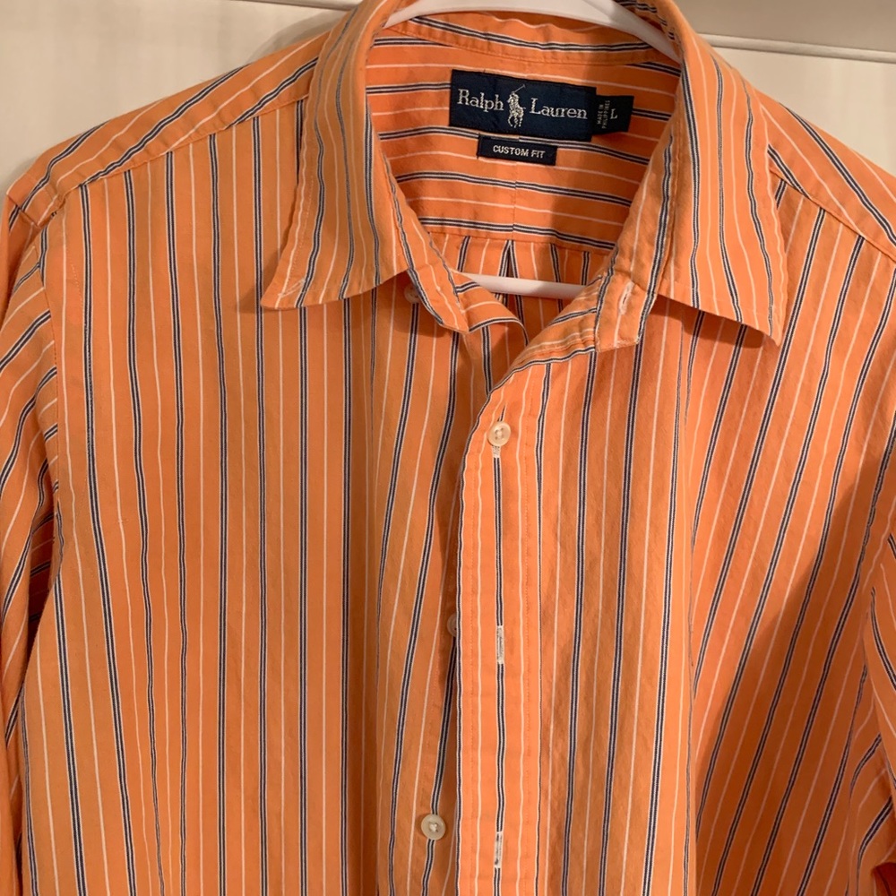 Men’s long sleeve polo